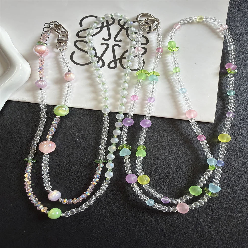 Unisex Brillenketting Veelzijdig Kralen Design 1