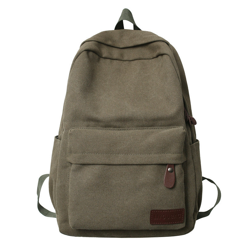 Unisex Casual Rugzak Canvas Stijlvol en Functioneel 4