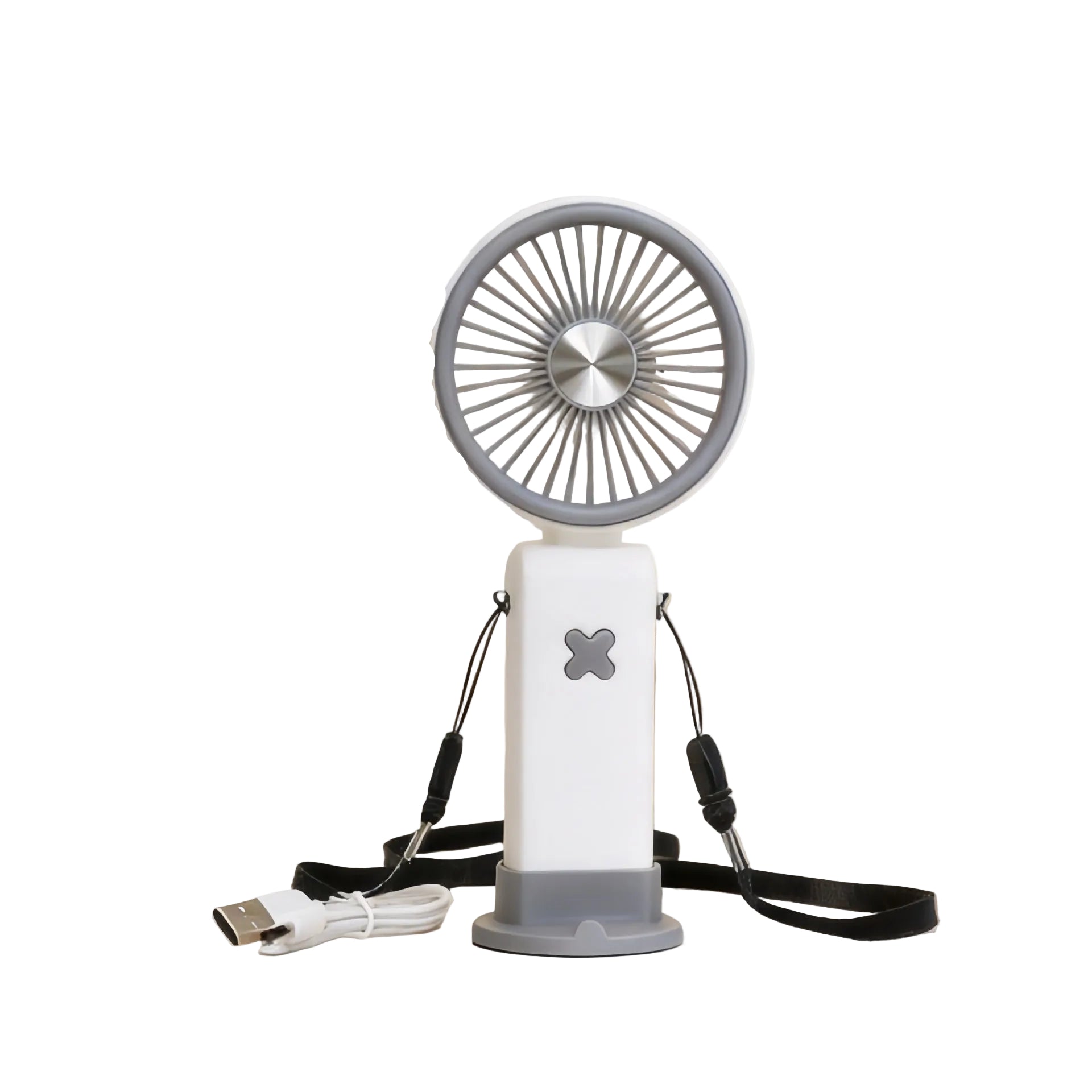 Unisex Compacte Draagbare Bureauventilator Met Verstelbare Kantelkop 0