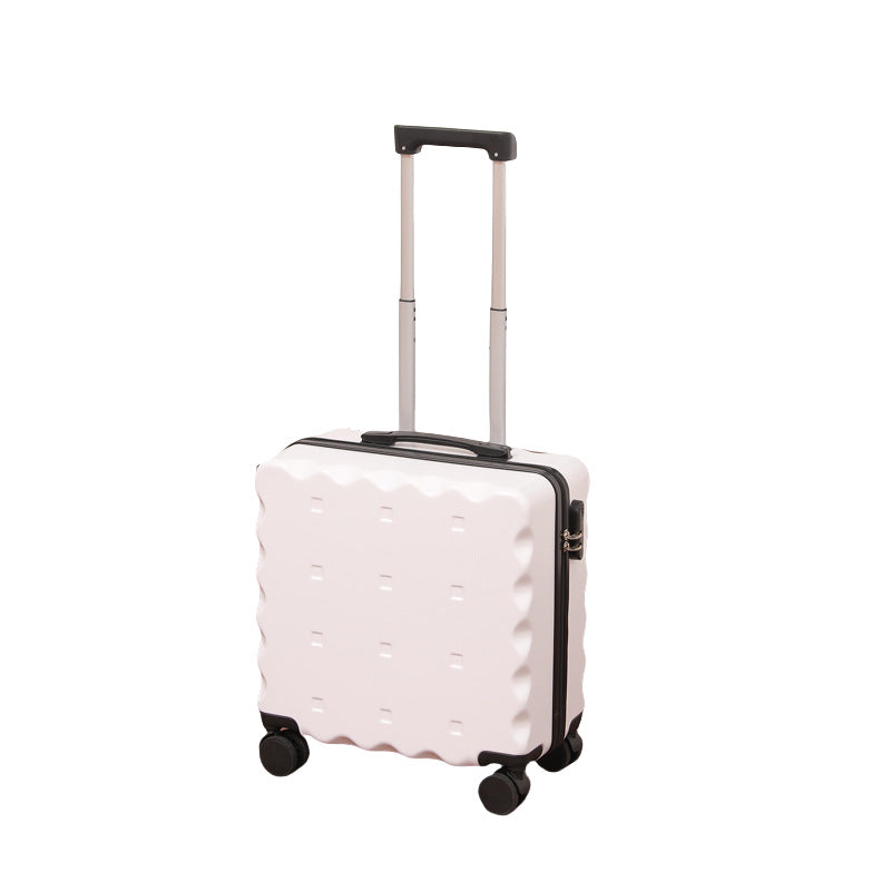 Unisex Compacte Rolkoffer met Harde Schaal en Bekerhouder 2