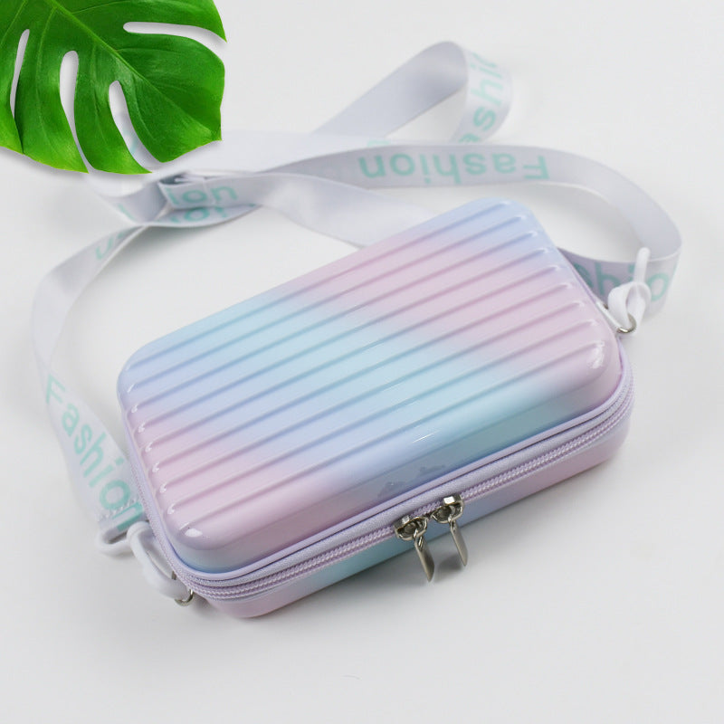 Unisex Cosmetische Koffer Compact Getextureerd Design 1