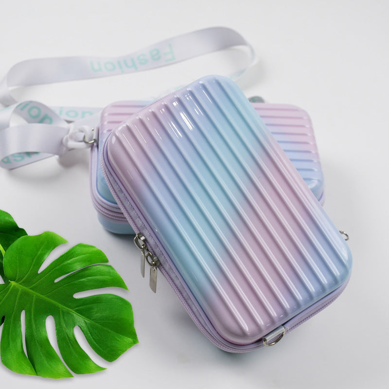 Unisex Cosmetische Koffer Compact Getextureerd Design 2