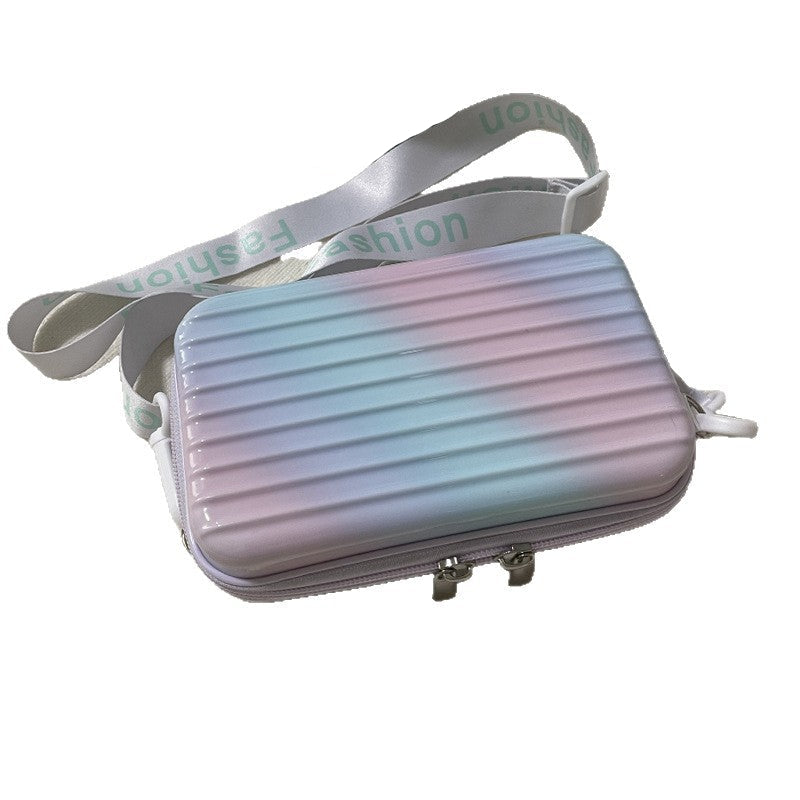 Unisex Cosmetische Koffer Compact Getextureerd Design 4
