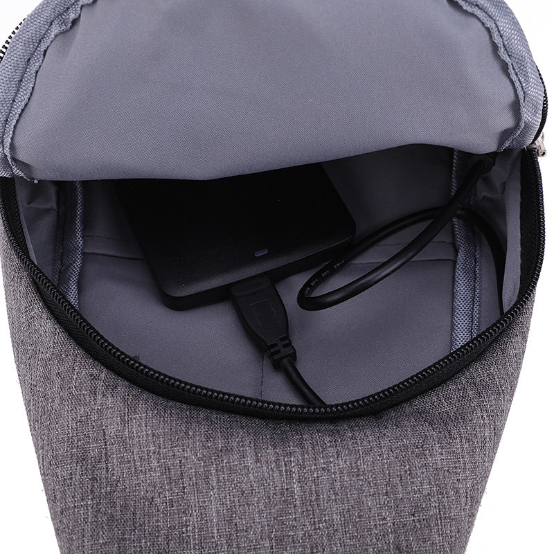 Unisex Crossbody Tas Lichtgewicht Modern Ontwerp 5