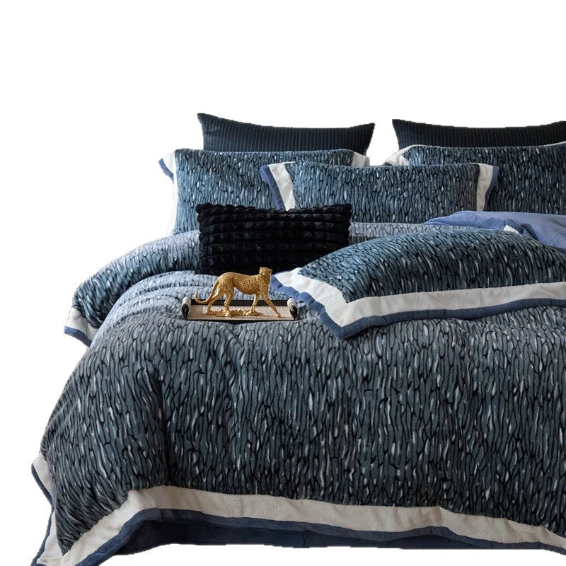 Unisex Dekbedset Omkeerbaar Micropluche en Fluweel 5