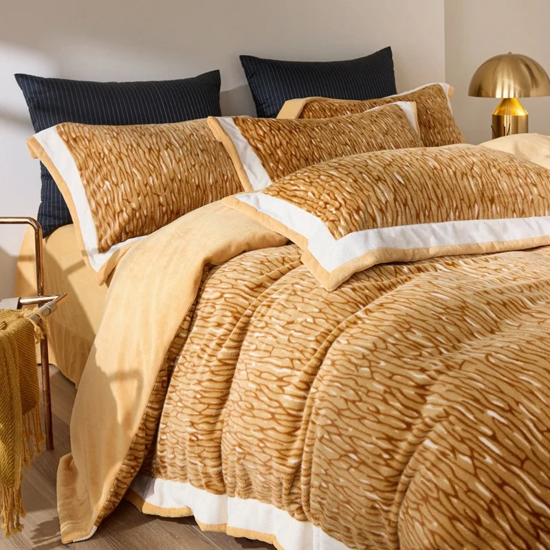 Unisex Dekbedset Omkeerbaar Micropluche en Fluweel 7