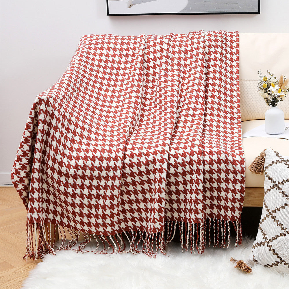 Unisex Deken Houndstooth Patroon Modern Design 2