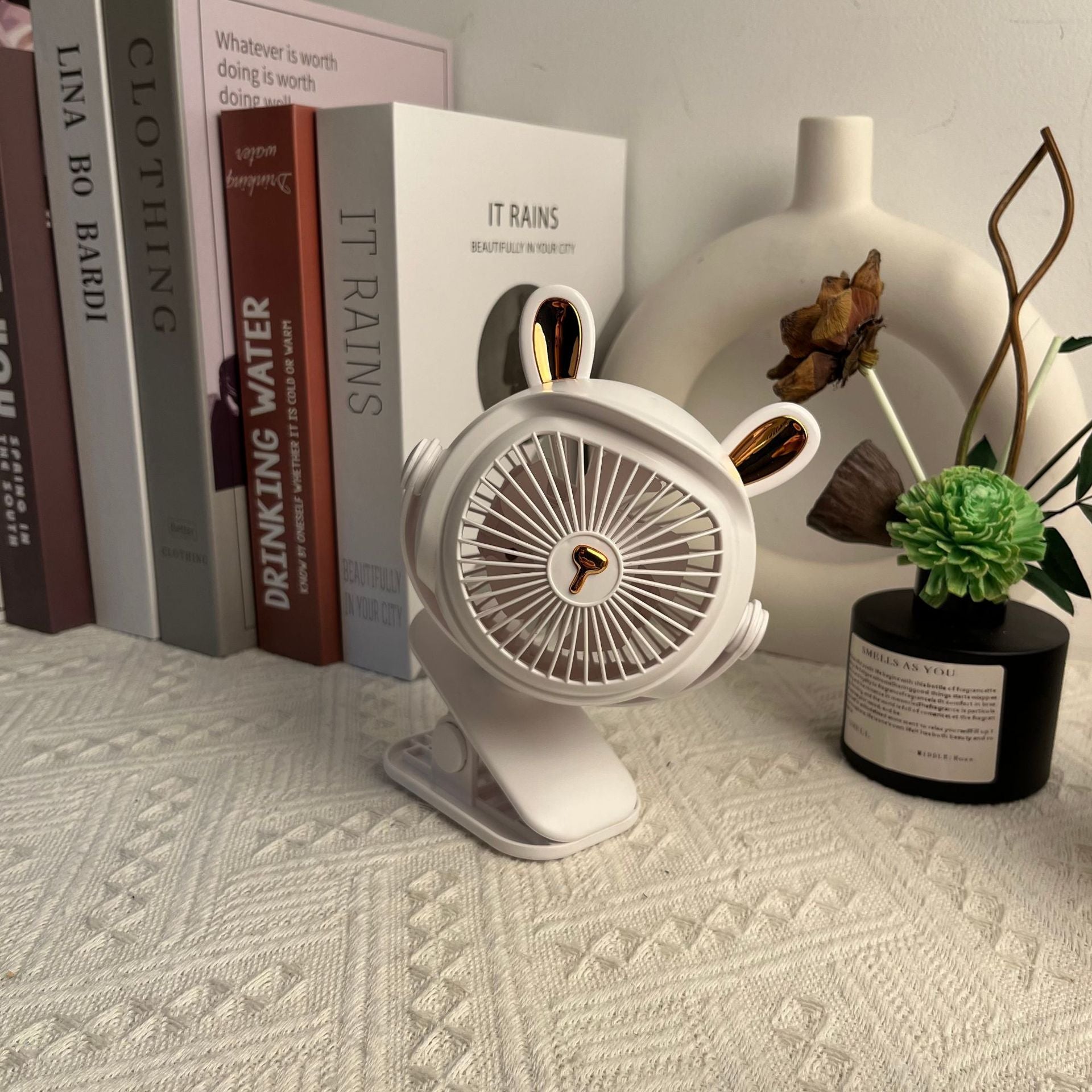 Unisex Desktop Koelventilator Compact en Stijlvol 0