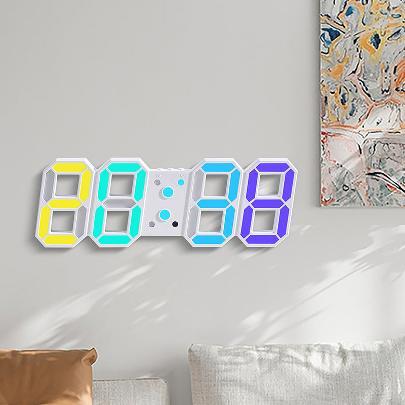 Unisex Digitaal Horloge Met Veranderend Kleuren Display 1