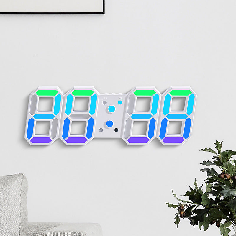 Unisex Digitaal Horloge Met Veranderend Kleuren Display 2