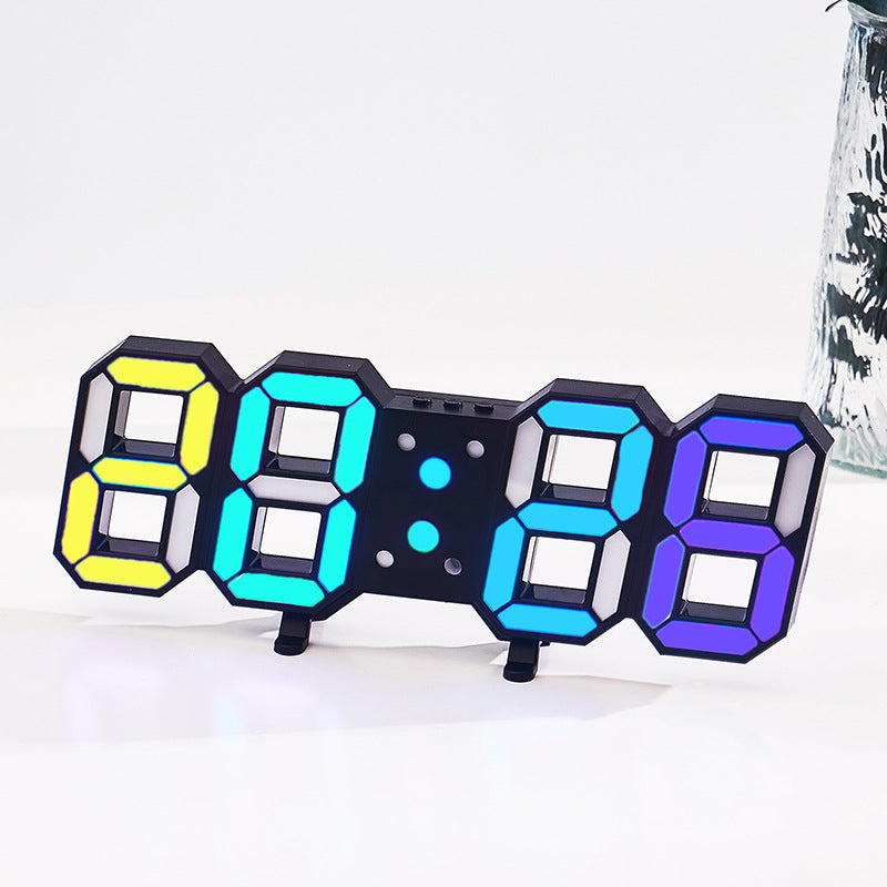 Unisex Digitaal Horloge Met Veranderend Kleuren Display 4