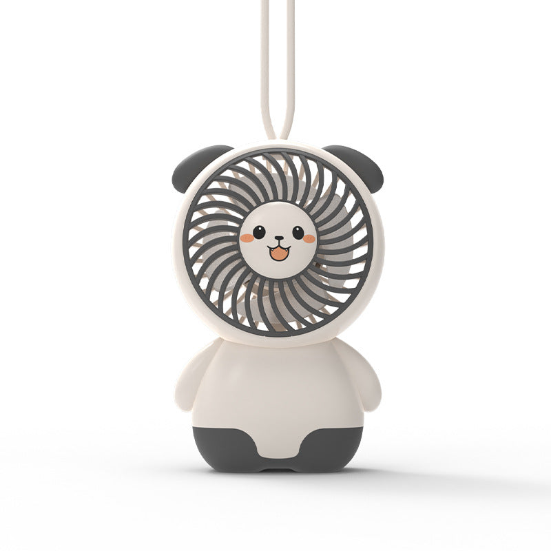 Unisex Draagbare Handventilator Dierenthema Compact 5