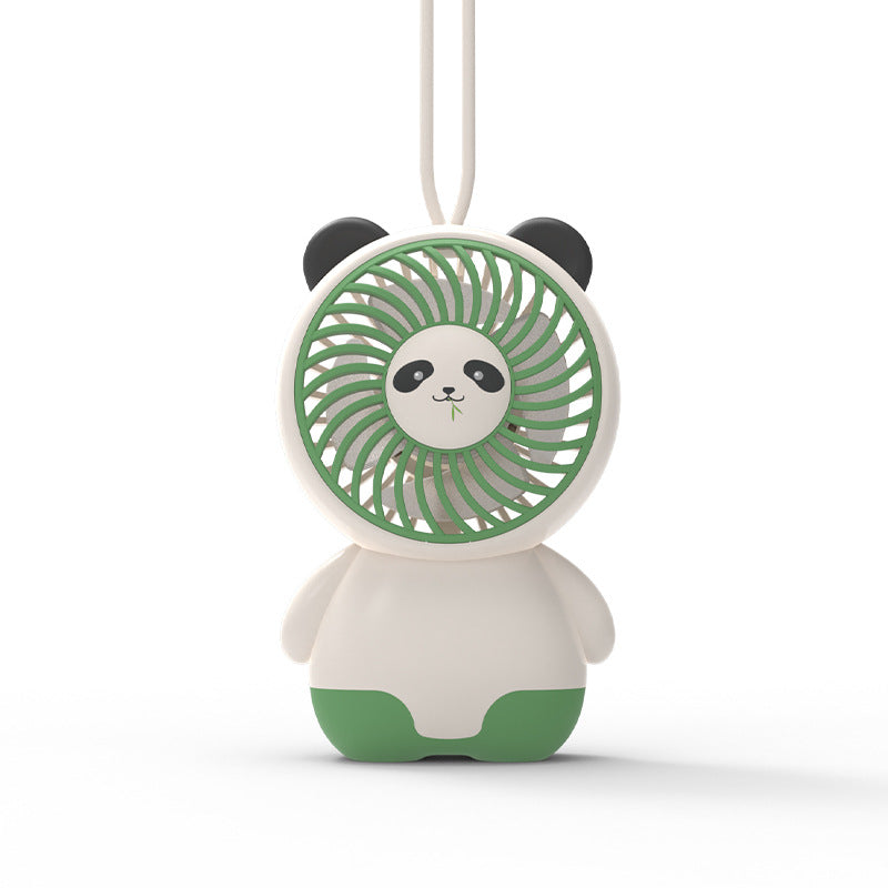 Unisex Draagbare Handventilator Dierenthema Compact 7