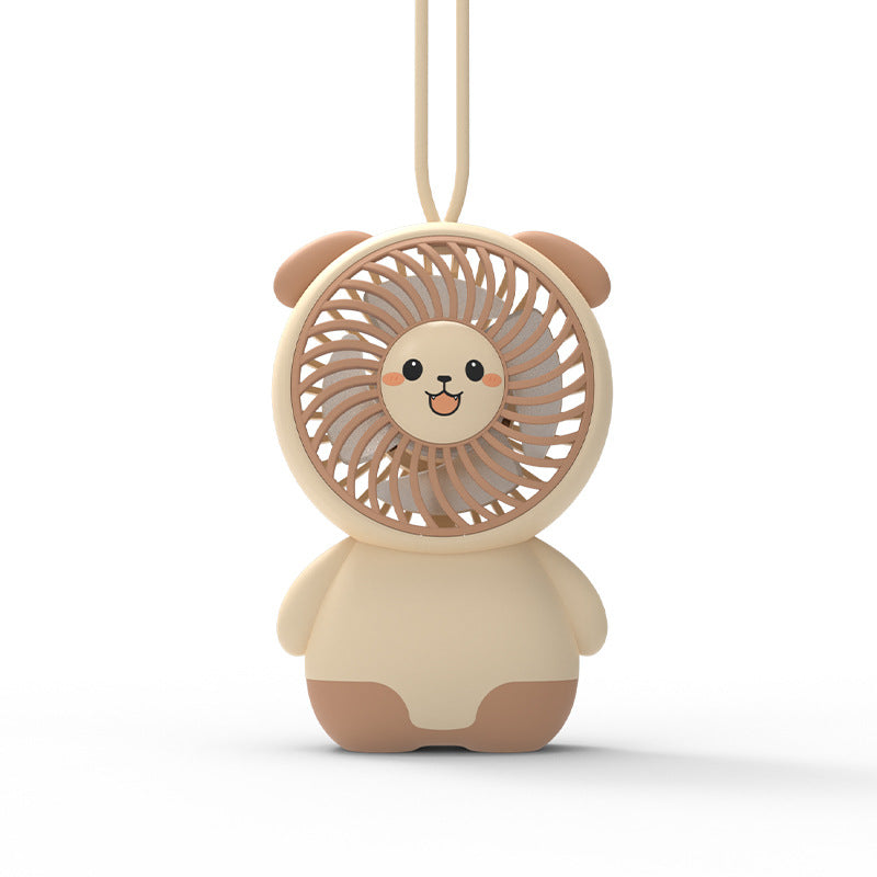 Unisex Draagbare Handventilator Dierenthema Compact 8