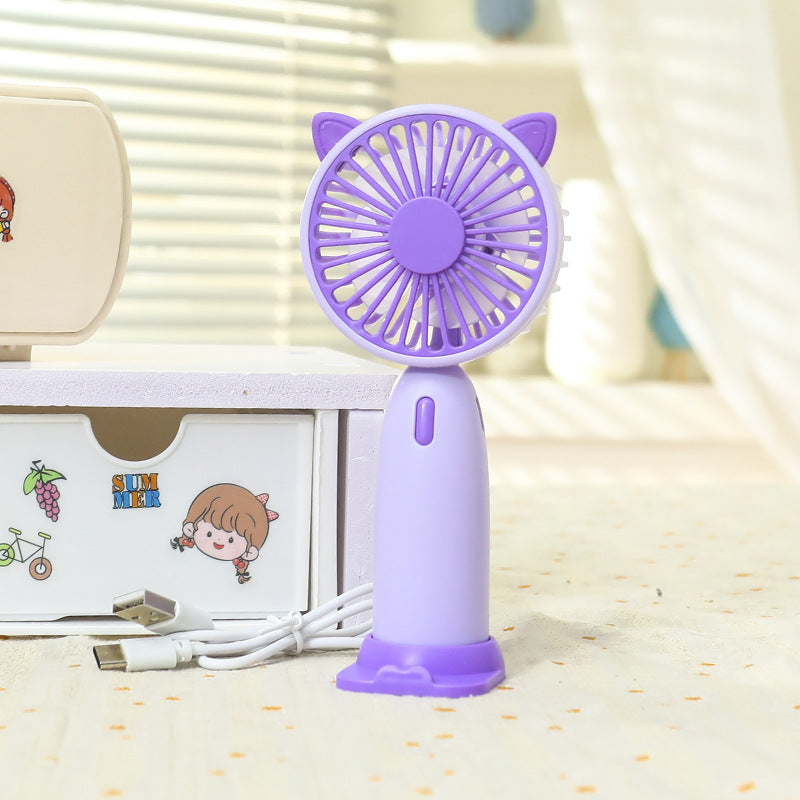 Unisex Draagbare Mini Ventilator Compact en Lichtgewicht 6