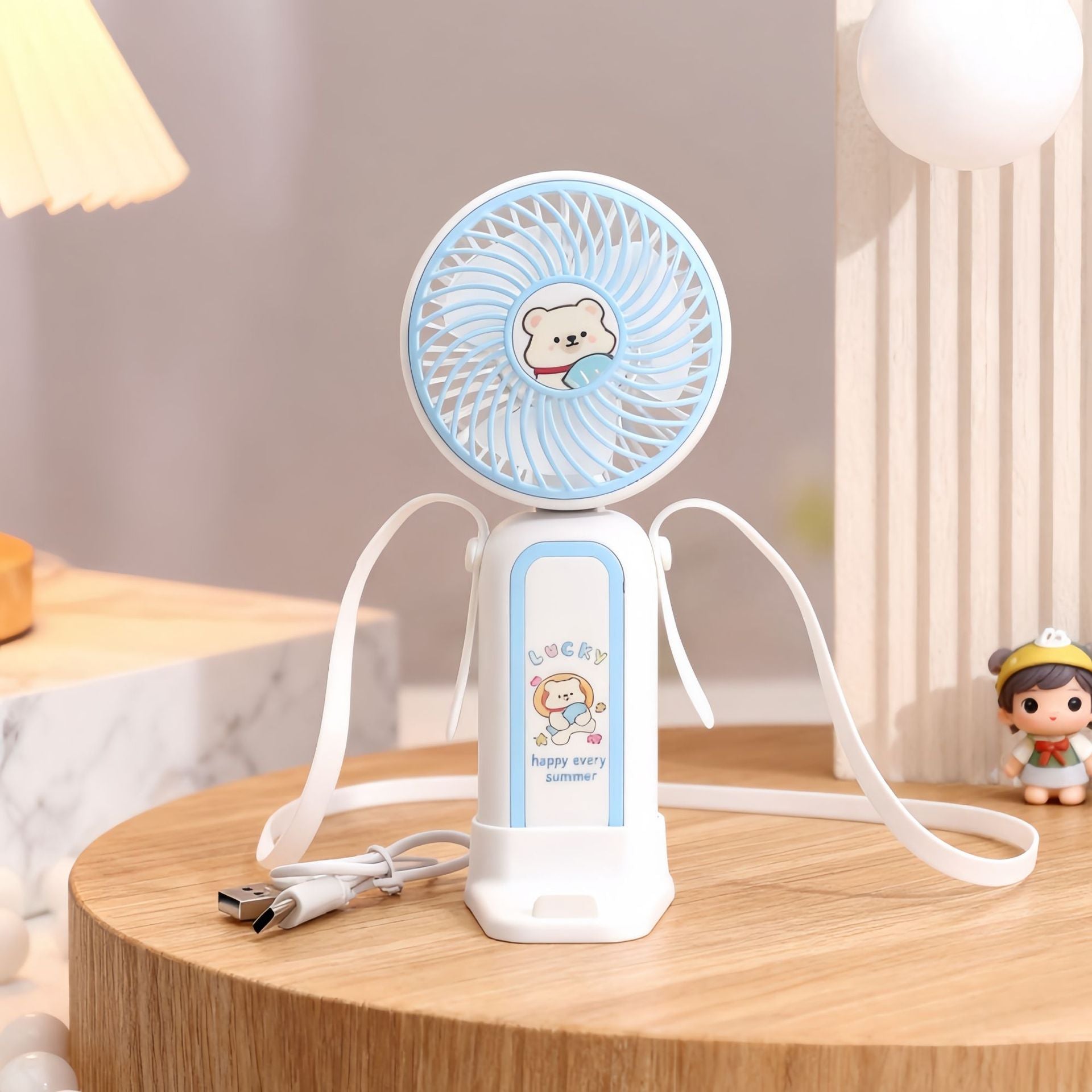 Unisex Draagbare Mini Ventilator Stijlvol 10