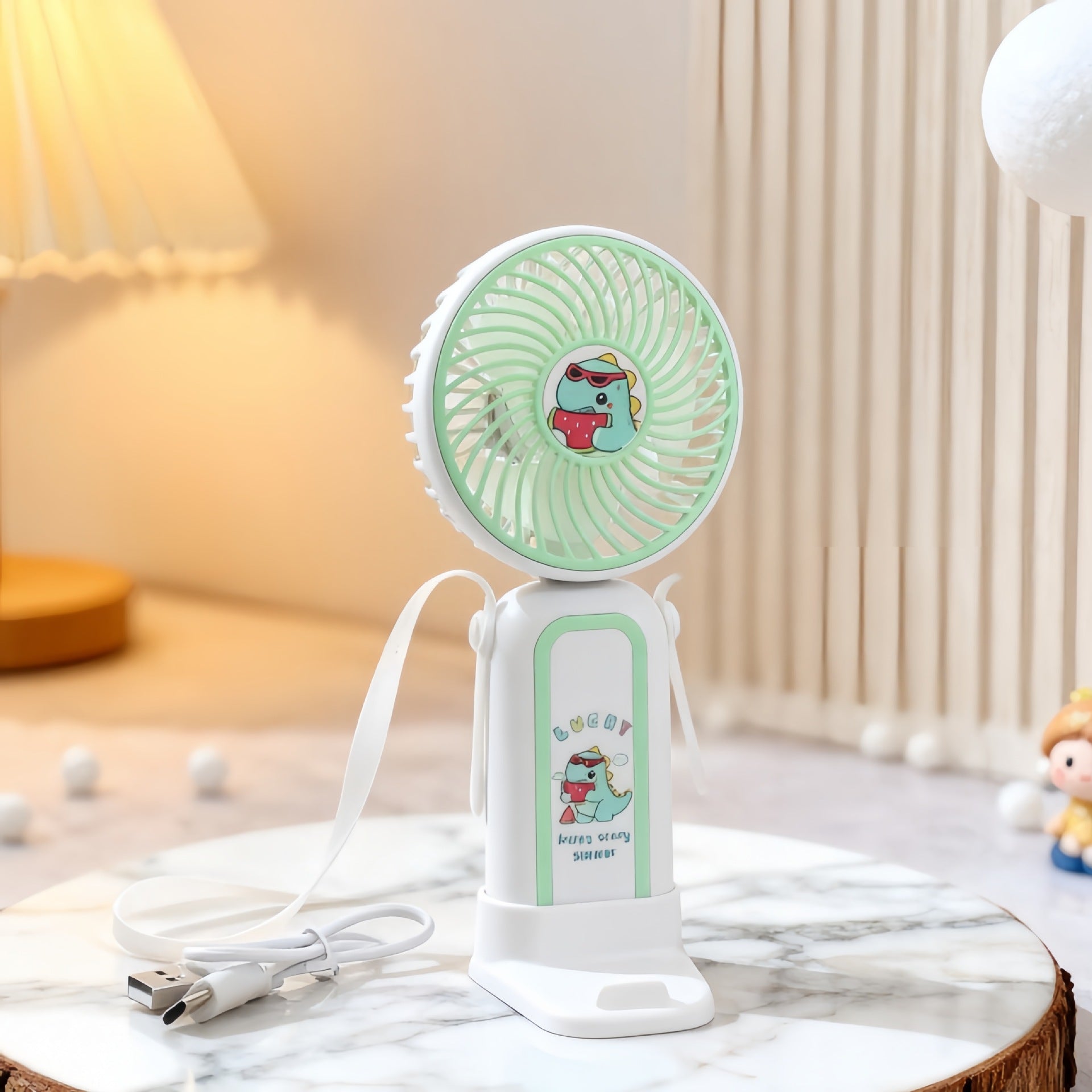 Unisex Draagbare Mini Ventilator Stijlvol 3