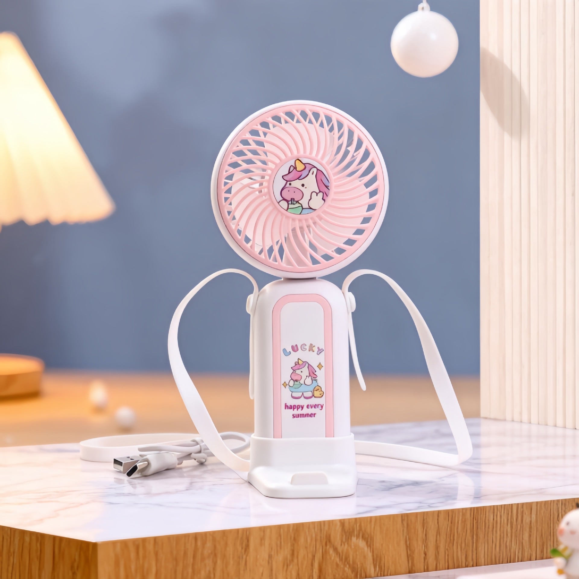 Unisex Draagbare Mini Ventilator Stijlvol 9