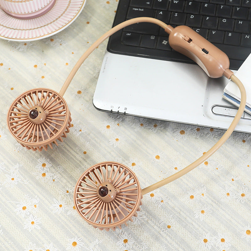 Unisex Draagbare Nekventilator Flexibel Ontwerp voor Koeling en Comfort 6