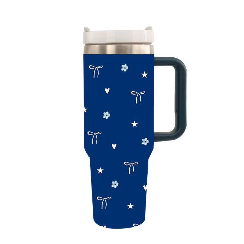 Unisex Drinkbeker Isolerend Stijlvol Ontwerp Met Artistieke Motieven 10