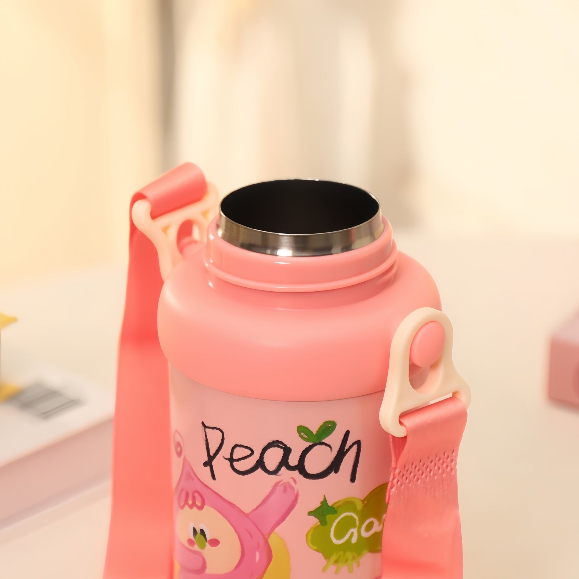 Unisex Drinkfles Geïsoleerd met Grappig Ontwerp 4