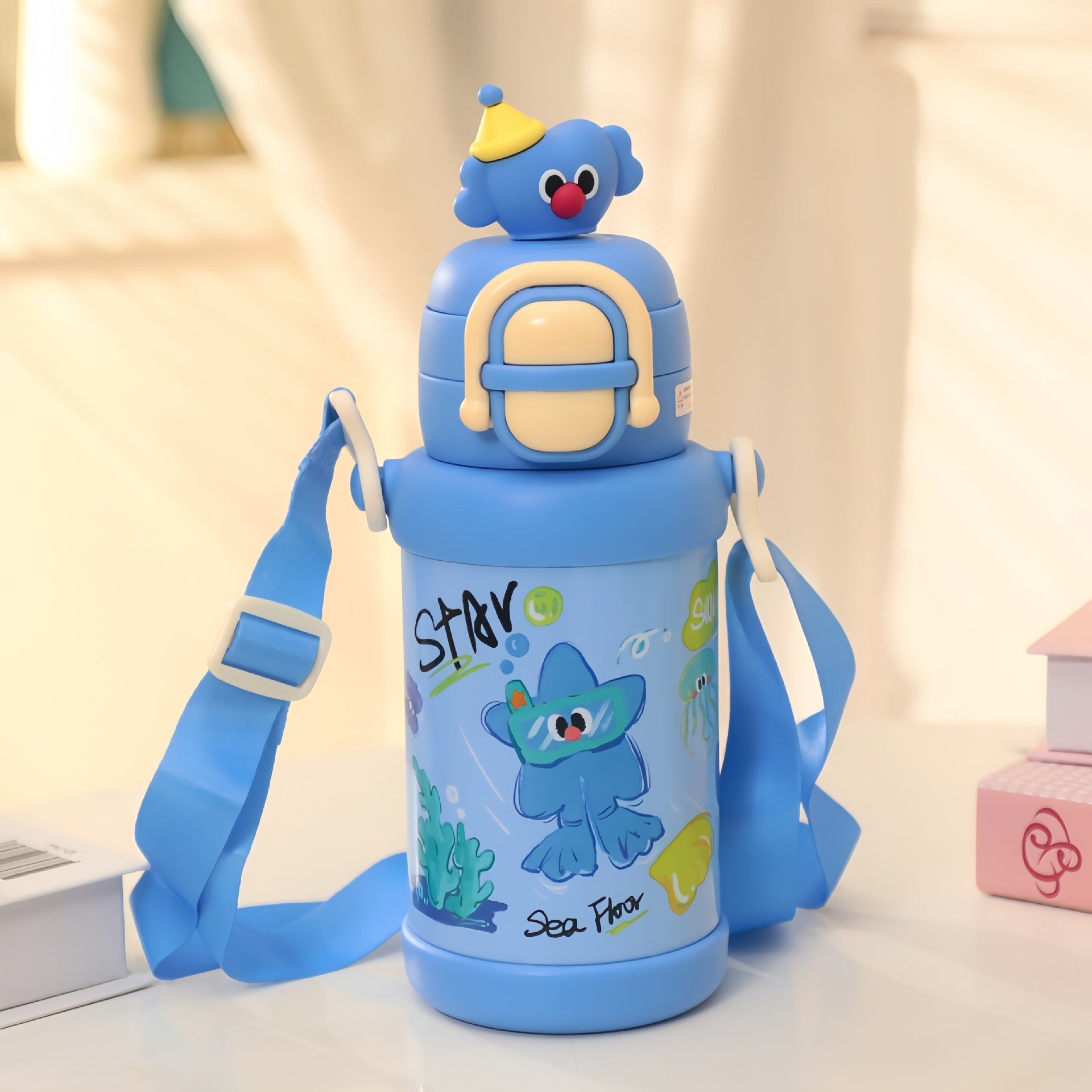 Unisex Drinkfles Geïsoleerd met Grappig Ontwerp 6