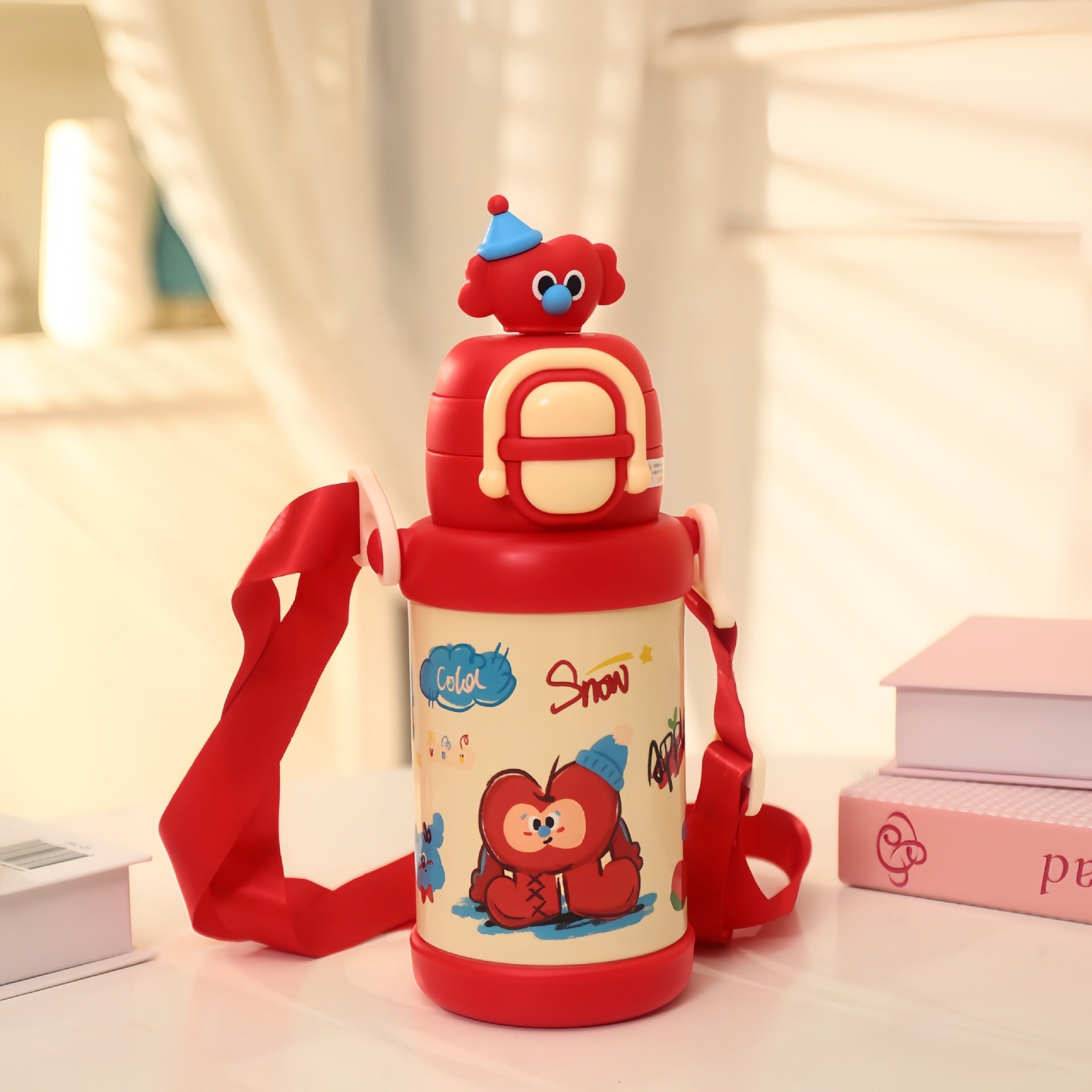 Unisex Drinkfles Geïsoleerd met Grappig Ontwerp 8
