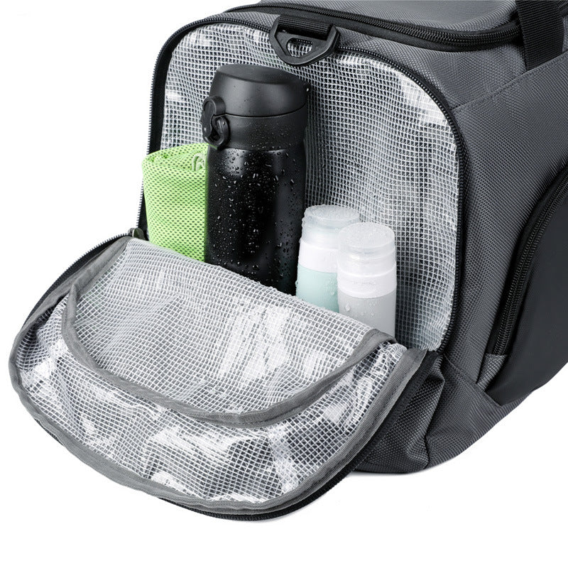 Unisex Duffel Tas Compact Met Ruim Hoofdvak en Verstelbare Draagband 3