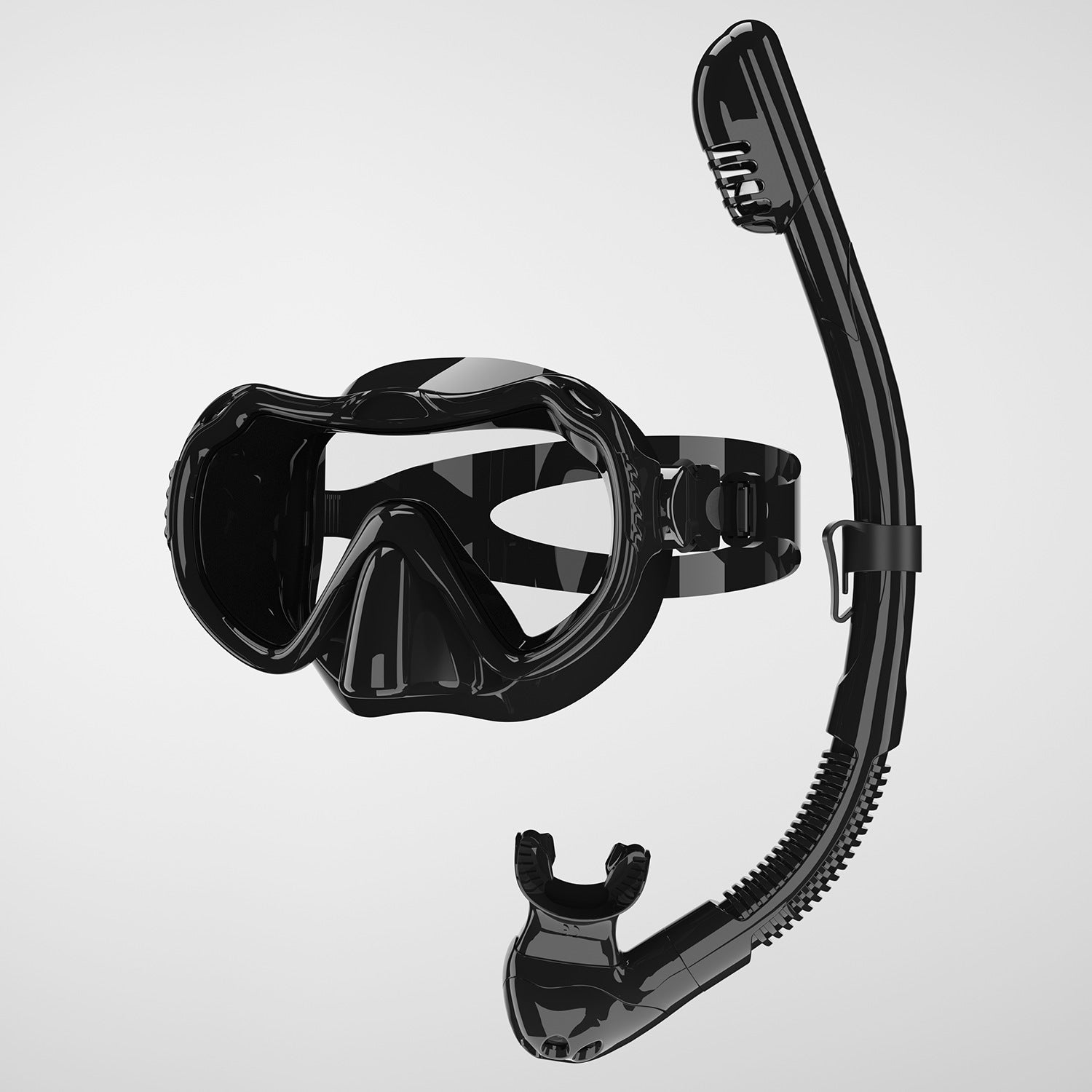 Unisex Duikmasker met Anticondenstechnologie en Geïntegreerde Snorkel 1
