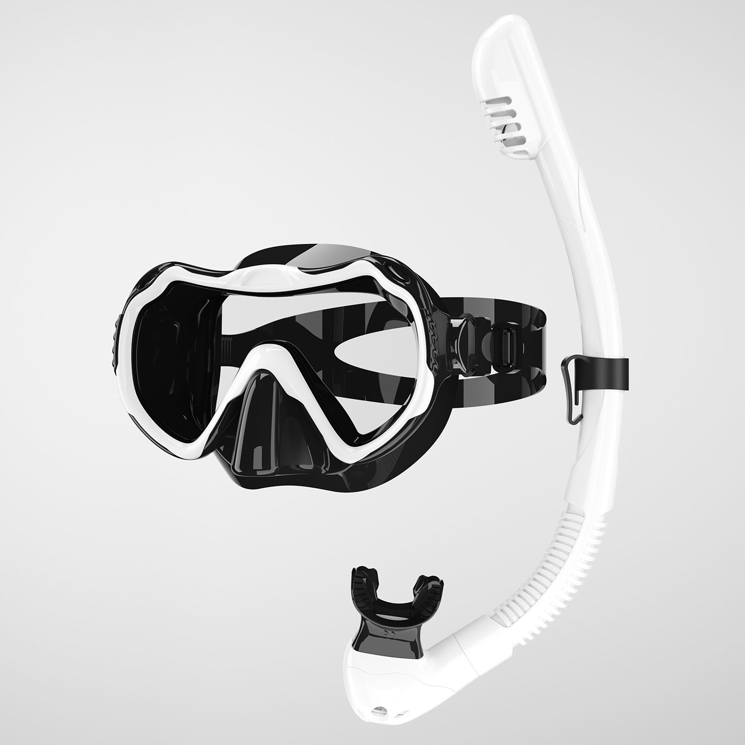 Unisex Duikmasker met Anticondenstechnologie en Geïntegreerde Snorkel 2