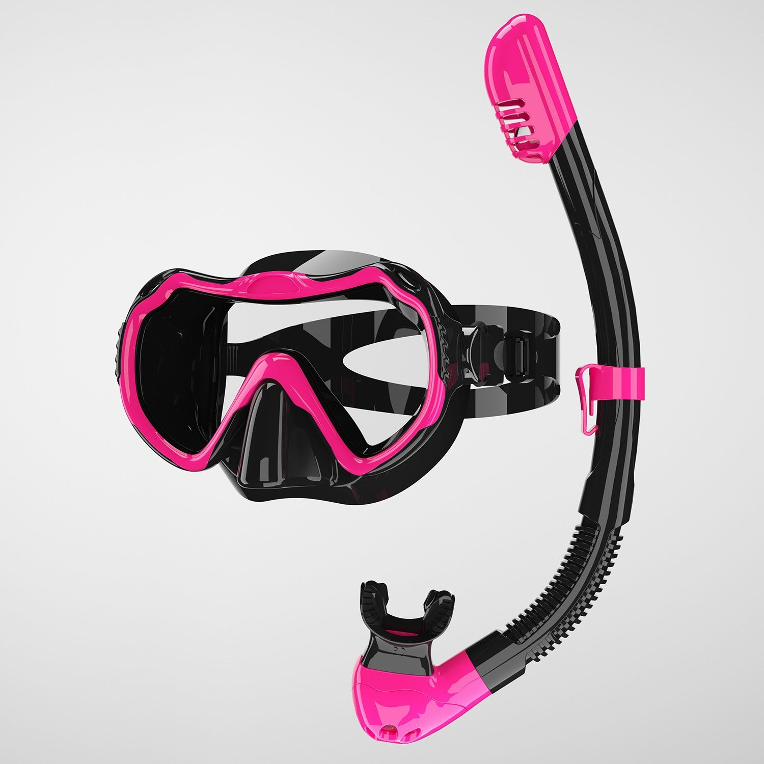 Unisex Duikmasker met Anticondenstechnologie en Geïntegreerde Snorkel 3