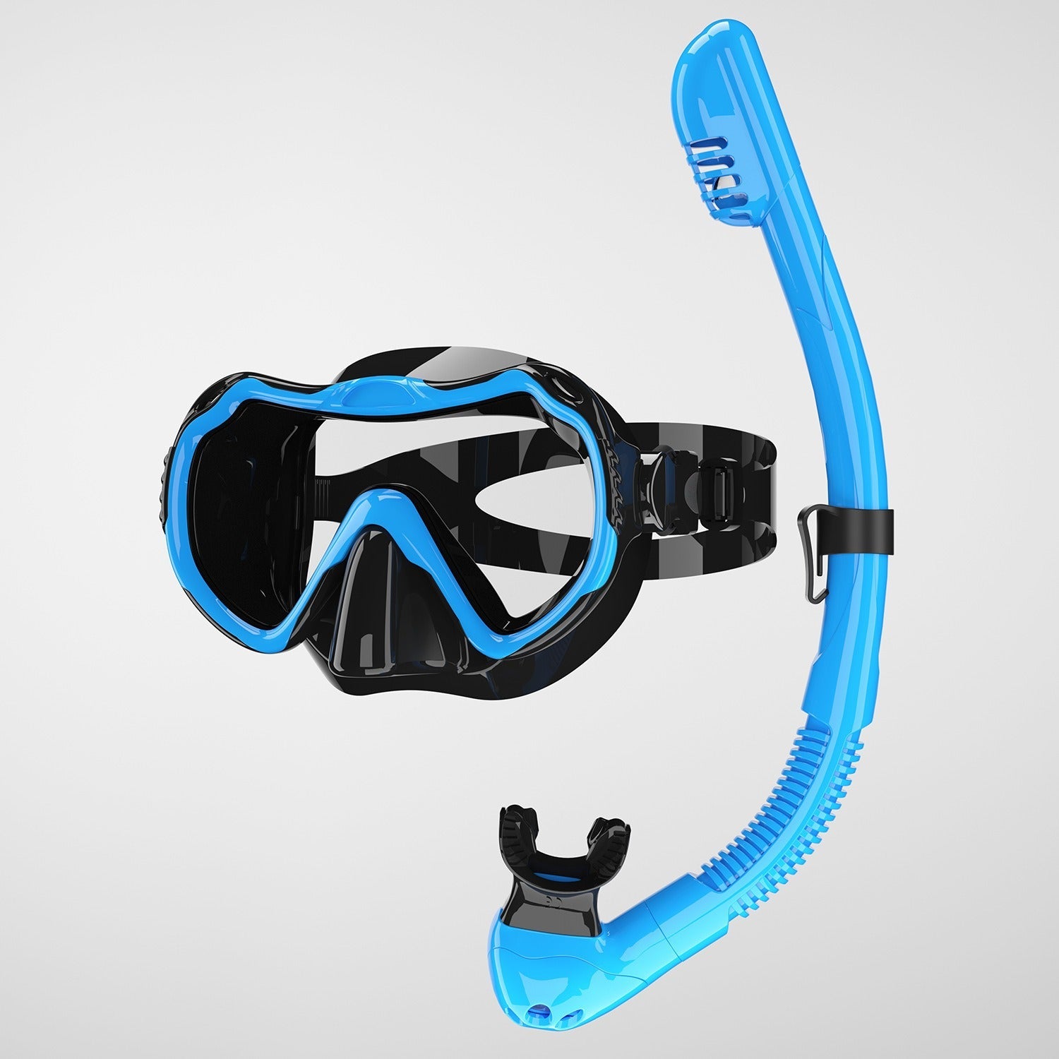 Unisex Duikmasker met Anticondenstechnologie en Geïntegreerde Snorkel 4