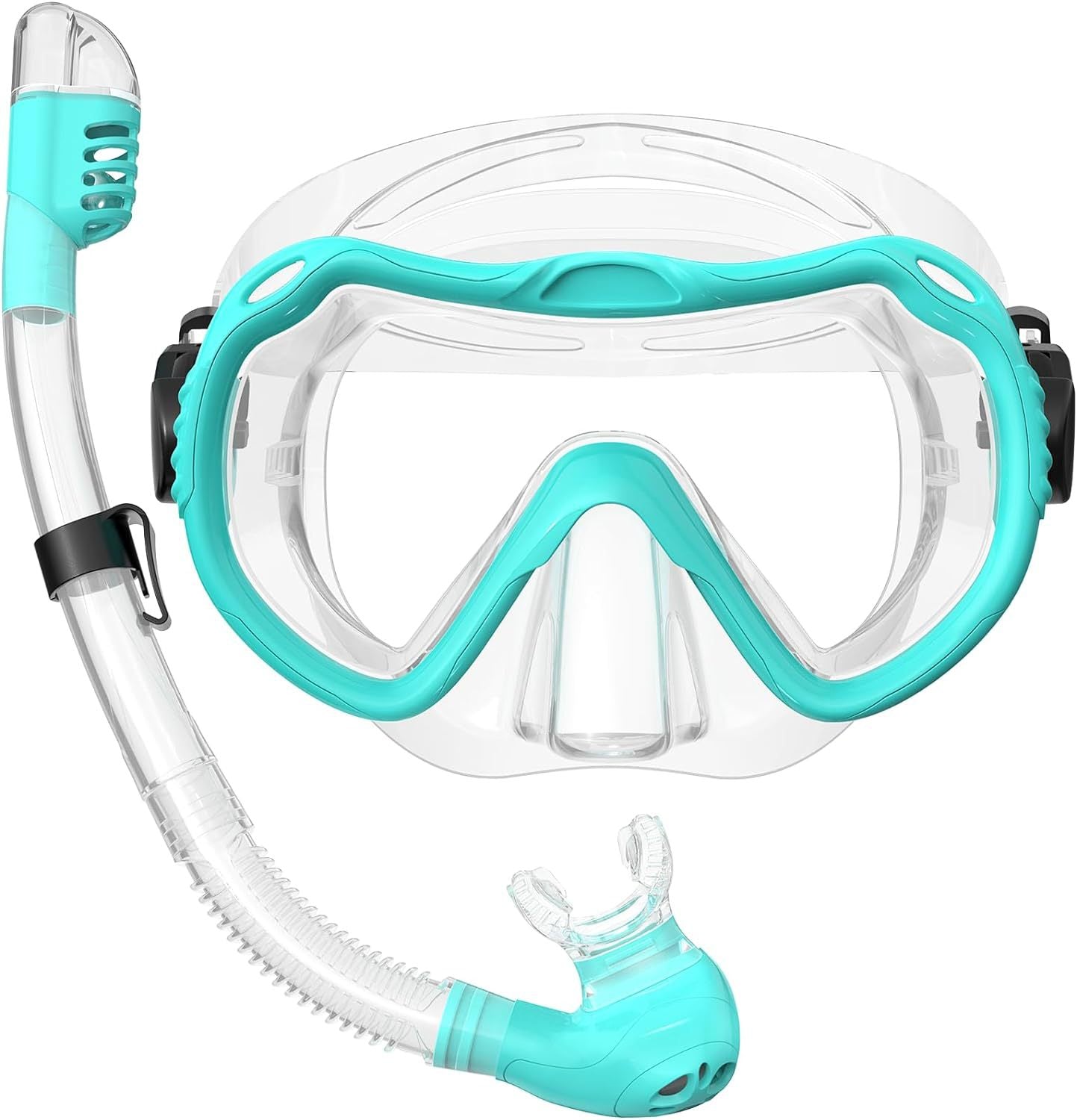 Unisex Duikmasker met Anticondenstechnologie en Geïntegreerde Snorkel 6