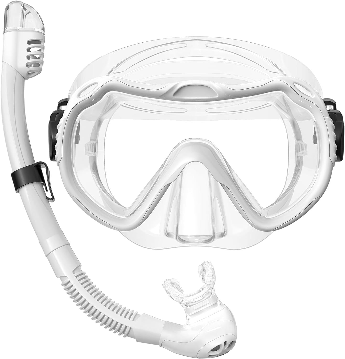 Unisex Duikmasker met Anticondenstechnologie en Geïntegreerde Snorkel 7