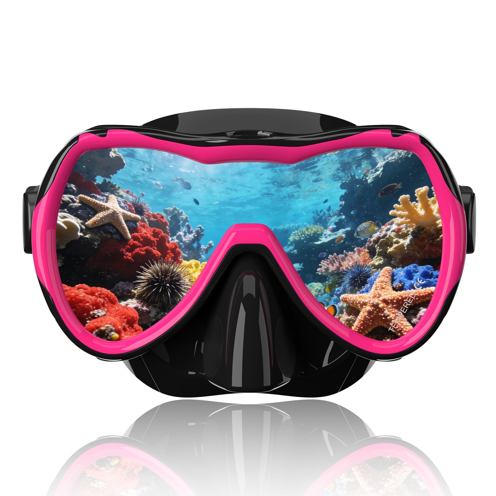 Unisex Duikmasker met Breed Gezichtsveld 1