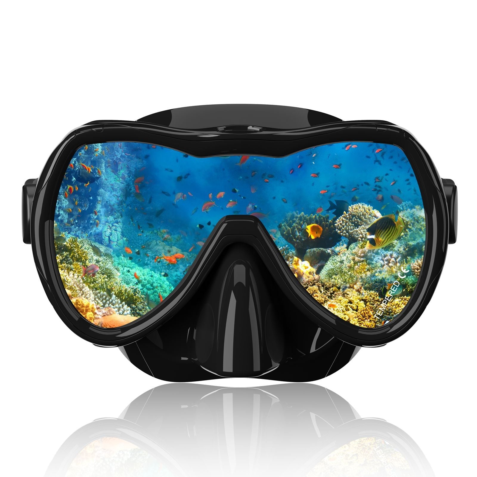 Unisex Duikmasker met Breed Gezichtsveld 11