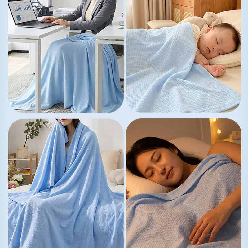 Unisex Dunne Zomerdeken Ademend Lichtgewicht Quilt 5