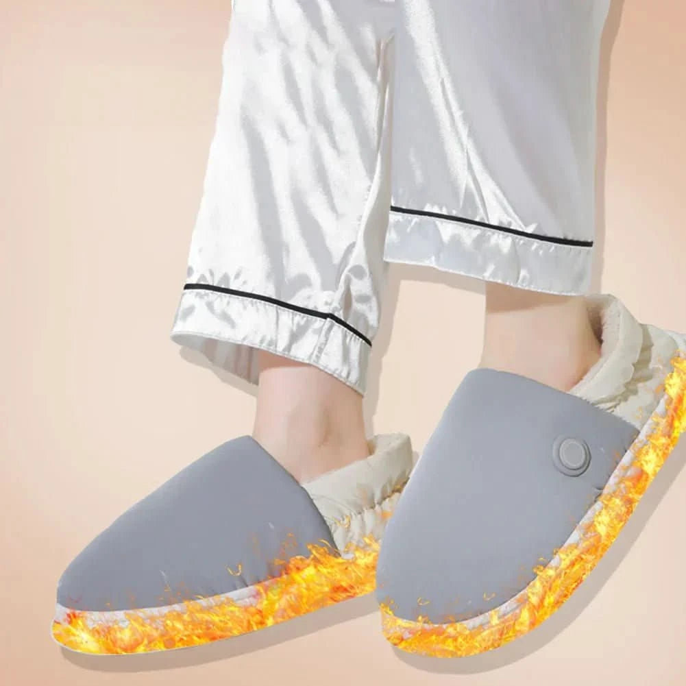 Unisex Elektrische Pantoffels Dikke Platte Binnenpantoffels 2