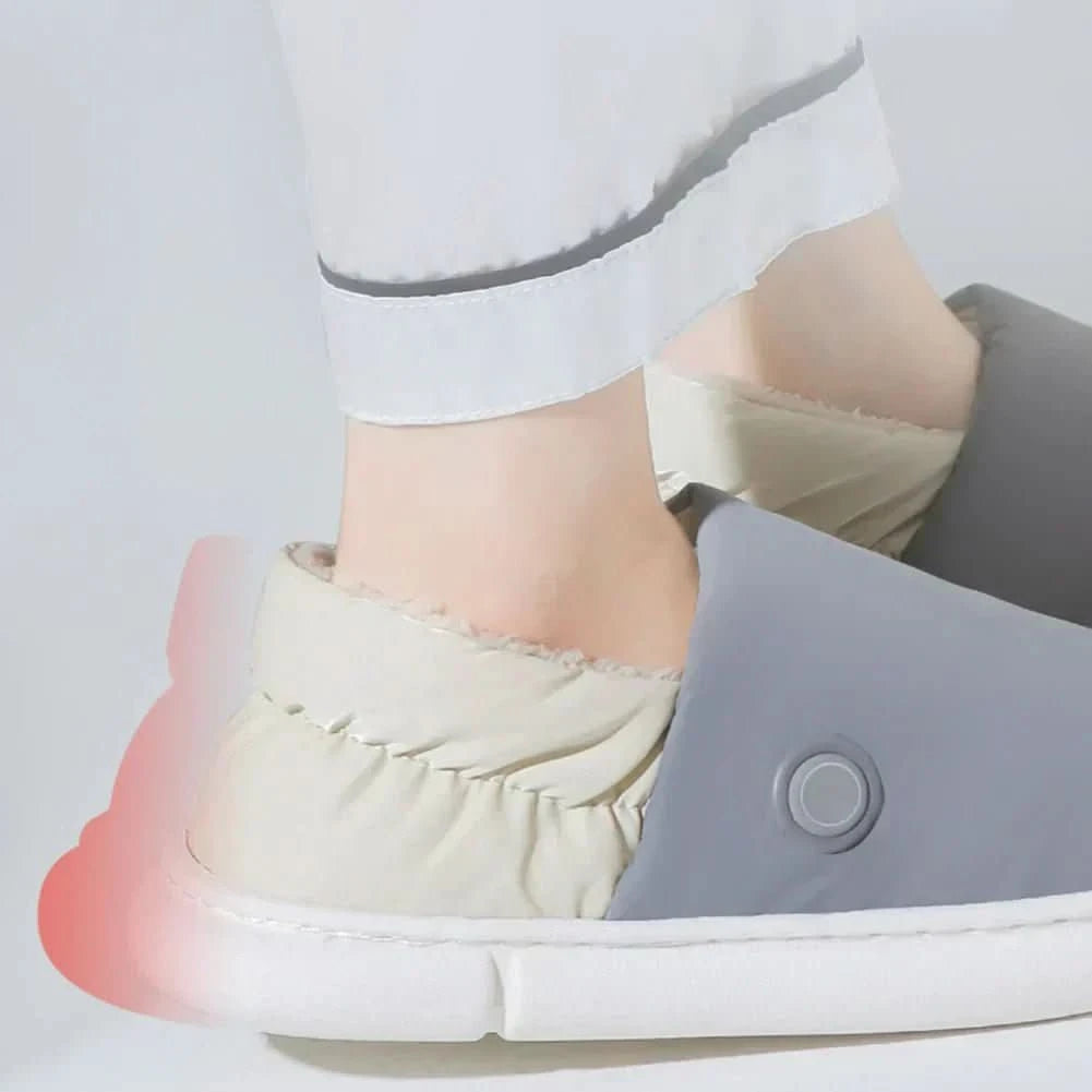 Unisex Elektrische Pantoffels Dikke Platte Binnenpantoffels 4