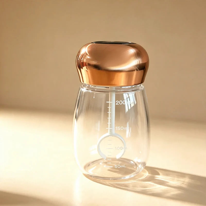 Unisex Elektrische Roermixer Compact Glas Met Temperatuurweergave 0