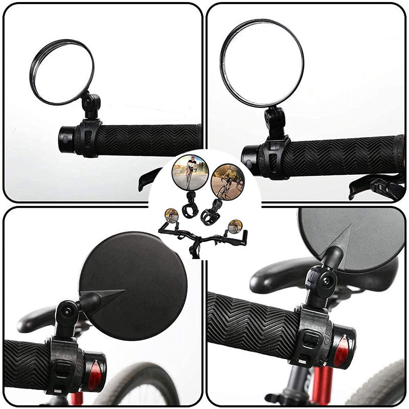 Unisex Fiets Stuurspiegel Verstelbaar Bolle Lens 1