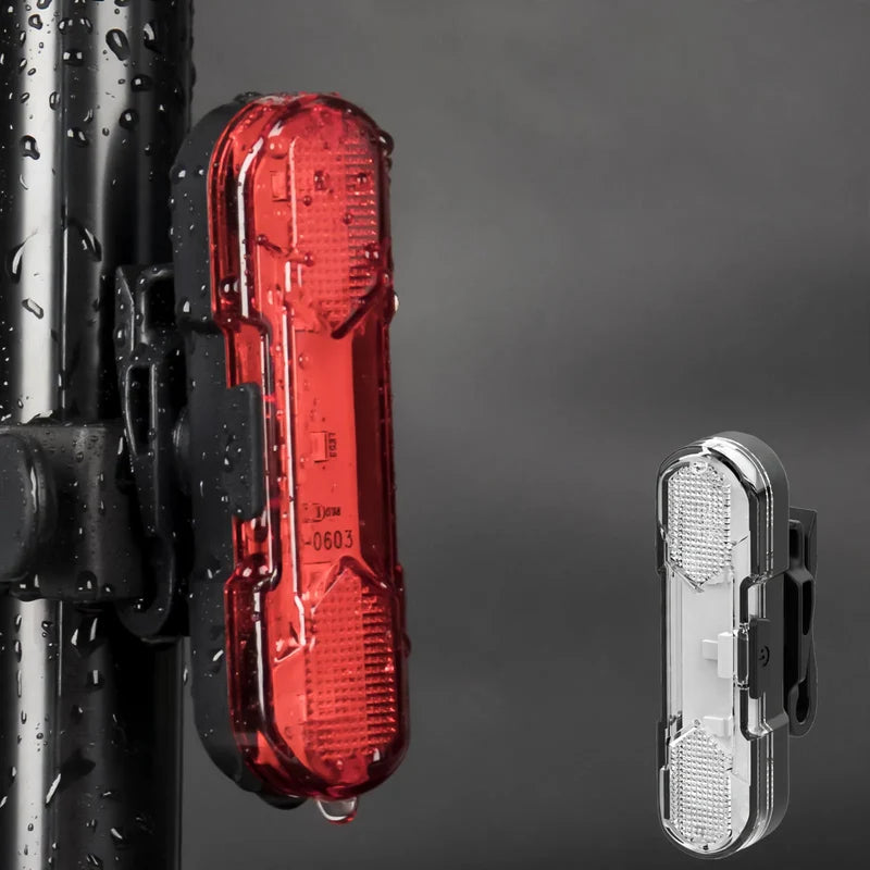 Unisex Fietsachterlicht Draaibaar USB-oplaadbaar 1