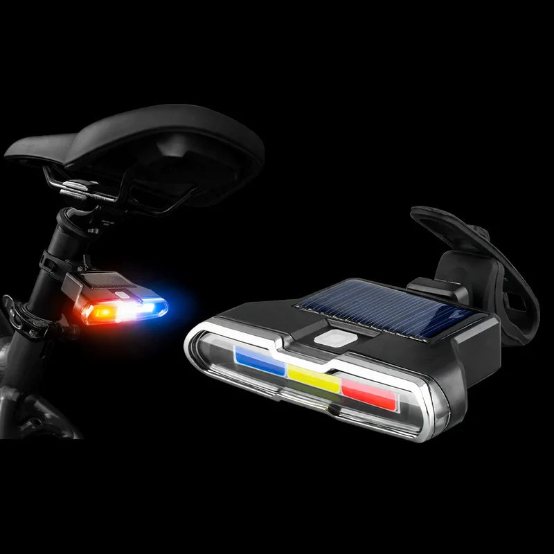 Unisex Fietsachterlicht Meerkleurig USB-oplaadbaar Waterdicht 1