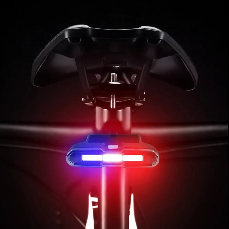 Unisex Fietsachterlicht Meerkleurig USB-oplaadbaar Waterdicht 2