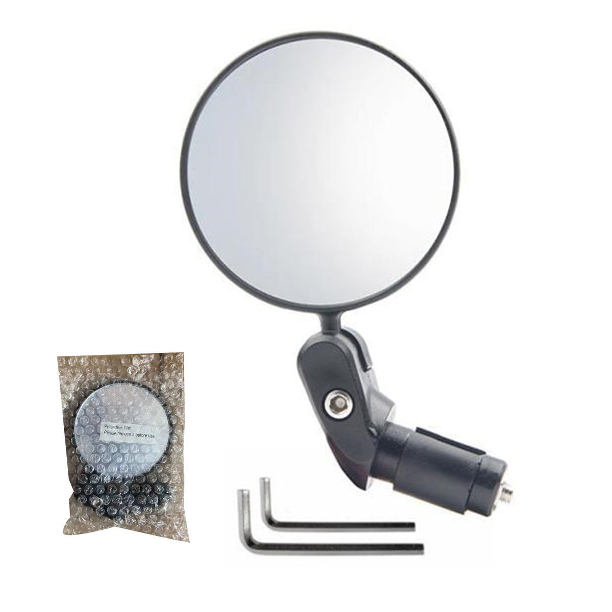 Unisex Fietsspiegel Set Compact Draaibaar Groothoek 6