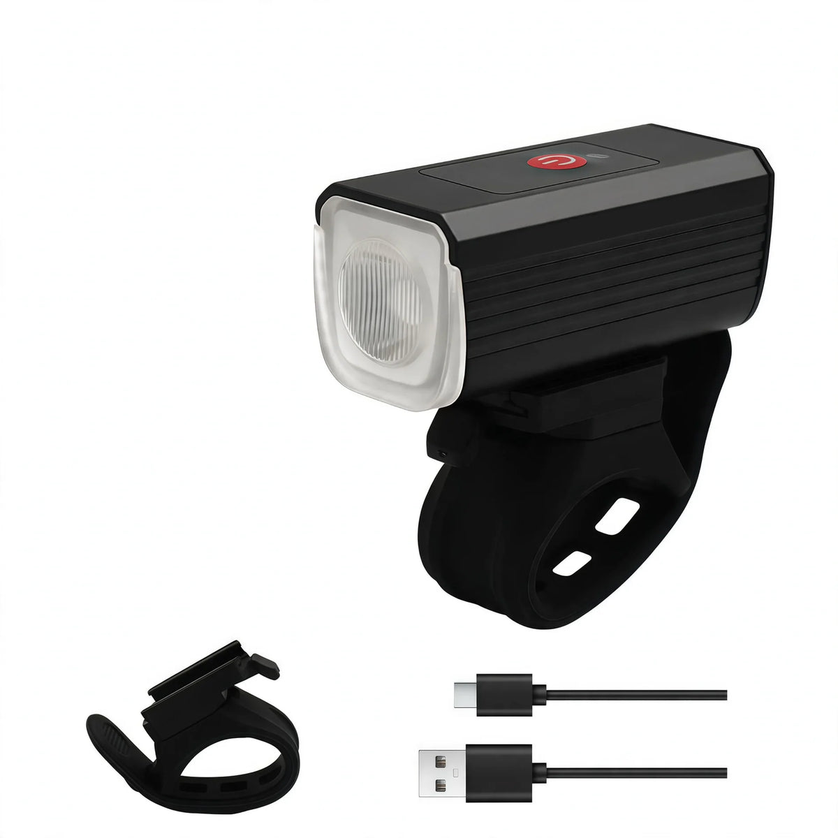 Unisex Fietsvoorlicht Oplaadbaar USB-C Waterdicht 0