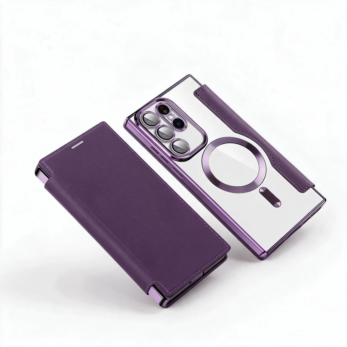 Unisex Flip Case Samsung met Magnetische Sluiting en Kaartsleuf 0