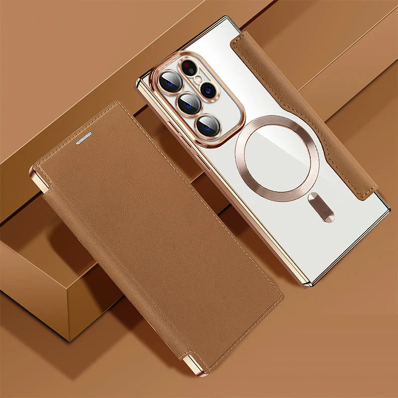 Unisex Flip Case Samsung met Magnetische Sluiting en Kaartsleuf 12