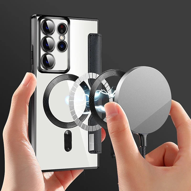 Unisex Flip Case Samsung met Magnetische Sluiting en Kaartsleuf 4
