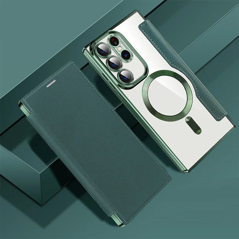 Unisex Flip Case Samsung met Magnetische Sluiting en Kaartsleuf 8